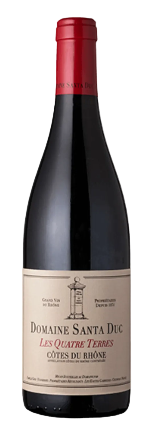 Côte du Rhône, Les Quattre Terres, 0,75 L, France