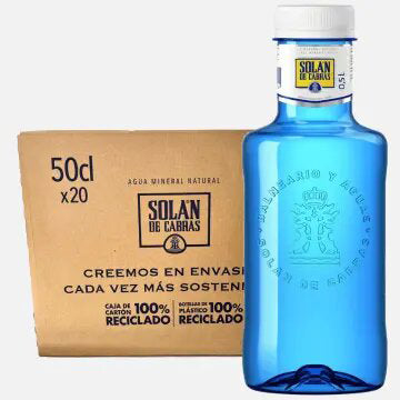 Solan de Cabras, still water, 0,5 L, 20 bottles