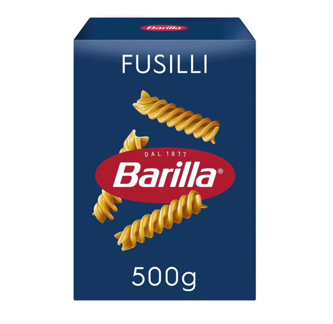Fusilli pasta, Barilla, 500 gr