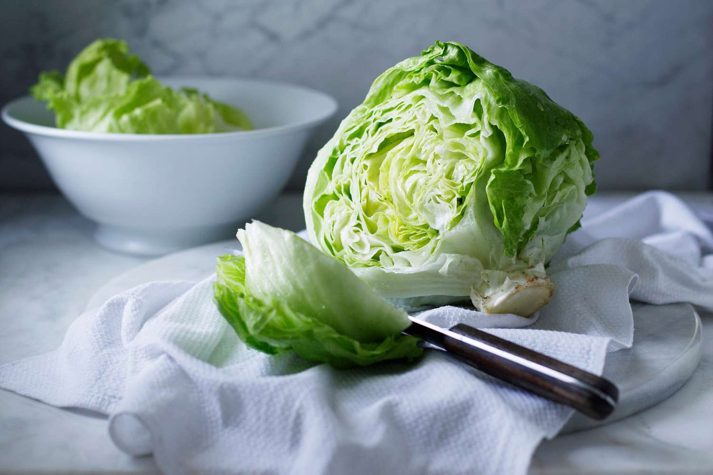 Ice berg lettuce, whole, 1 piece