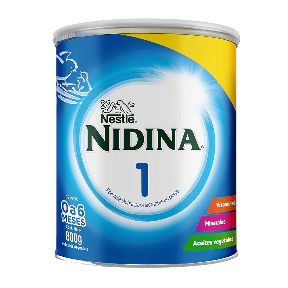 Baby Milk powder 1, Nidina, palm oil free, 800 gr
