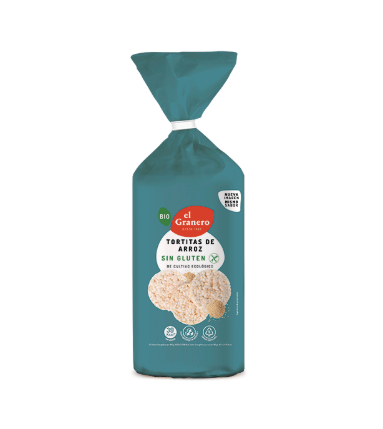 Rice cakes, organic, 15 p