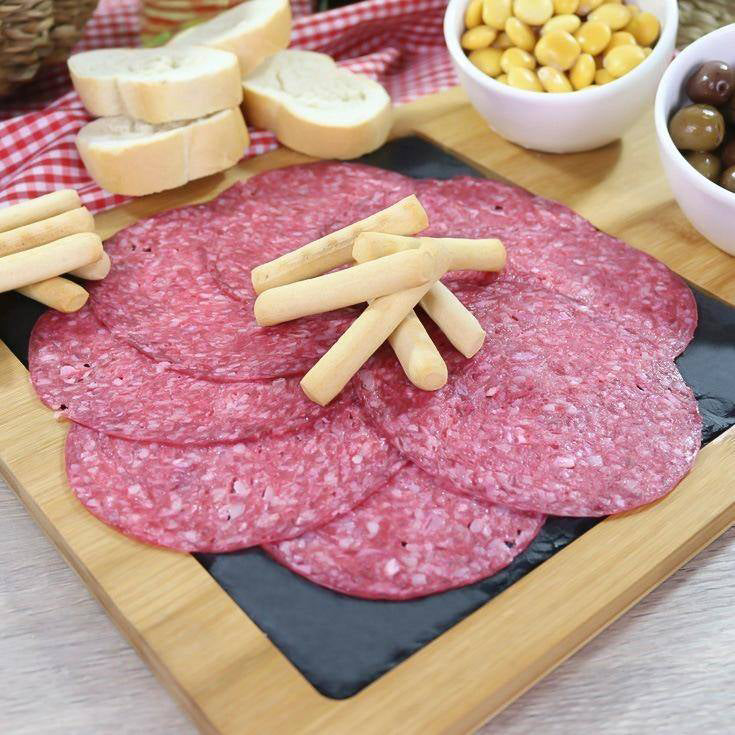 Salami, sliced, 200 gr