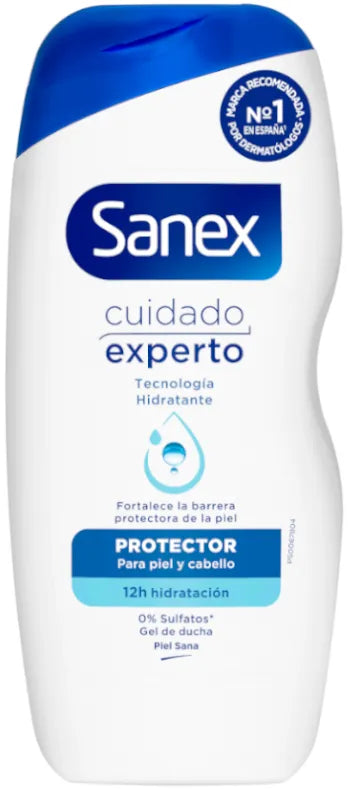 Sanex, protector shower gel, bottle, 250 ml