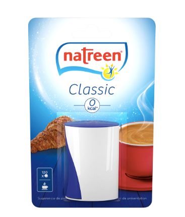Sweetener, Natrena, 120 tabs, box