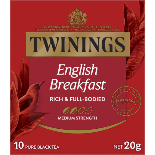 Breakfast tea, Twinings, 10 bags