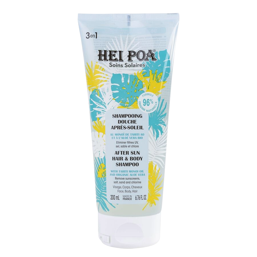 HEI POA Shower After Sun 3-in-1 gel, Face Body and Hair, 200 ml