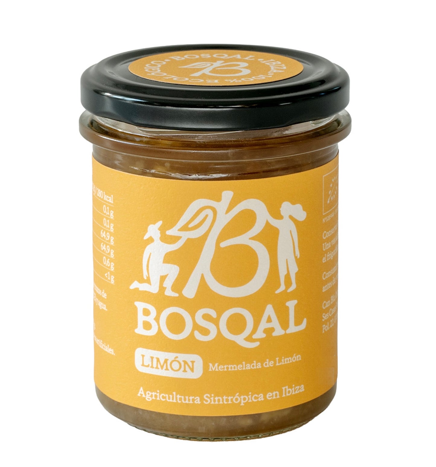 Ibizan Lemon marmelade, Bosqal, 220 gr
