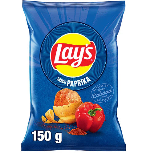 Crisps paprika, Lays, 150 gr