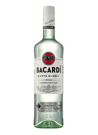 Bacardi white rum, 1 L