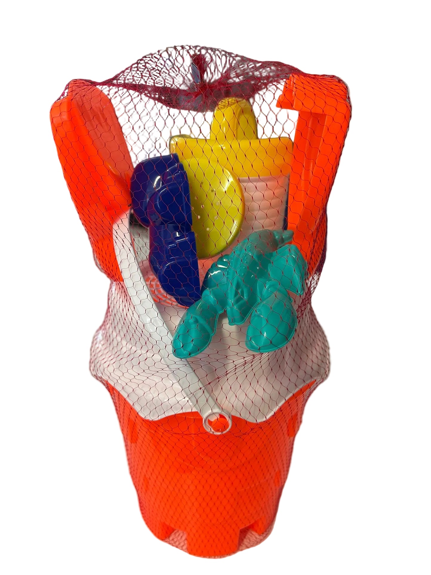 Beach bucket & spade 7 p - set, age 4+