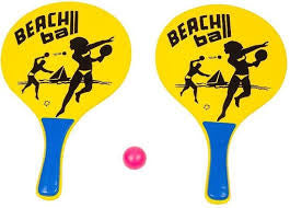 Beachball racket set