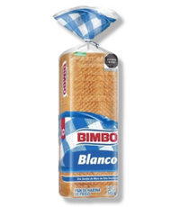 Sandwich bread white, Bimbo, sliced, 640 gr