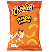 Cheese puffs, Cheetos, 100 gr