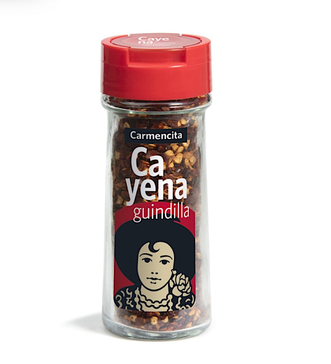Chili flakes hot, cayenne, jar, 40 gr