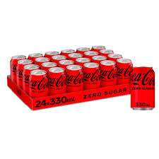 Coca Cola Zero, 0,33 L, 24 cans