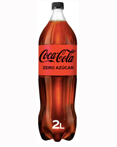 Coca Cola Zero, bottle, 2 L