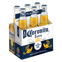 Corona beer, bottle 0,35 L, 6 pack