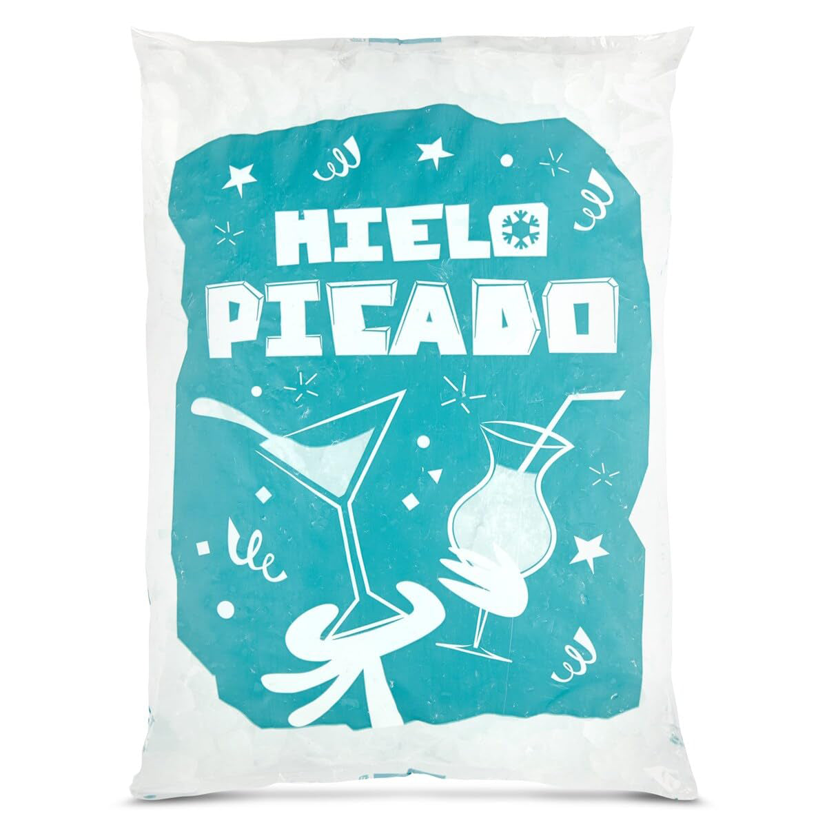 Crushed ice, bag, 2 kg
