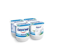 Yoghurt natural, Danone, 120 ml, 4 pack