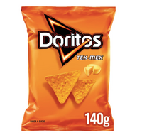 Tortilla crisps, nachos cheese, Doritos, 140 gr