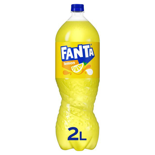Fanta Lemon, bottle, 2 L