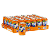 Fanta Orange, can 0,33 L, 24 pack