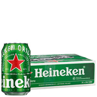 Heineken beer, can 0,33 L, 24 pack