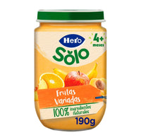 Multi fruit puree, 4+ m, Hero, jar,  190 gr