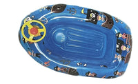 Inflatable pirate boat with pulling rope, 115 cm