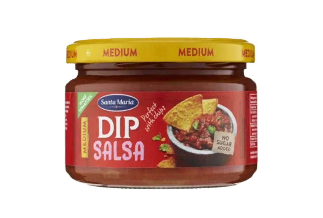 Mexican taco salsa mild, jar, 280 gr
