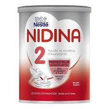 Baby Milk powder 2, Nidina, palm oil free, 800 gr
