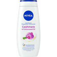 Nivea shower cream, Cashmere & Cottonseed Oil, bottle, 200 ml