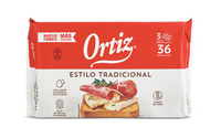 Toasted bread, white, 36 slices
