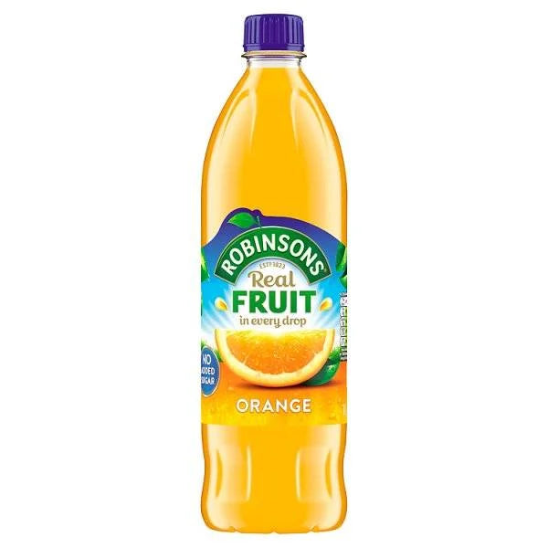 Robinsons orange sirup, bottle, 1 L