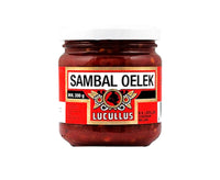 Sambal oelek, Indonesian red chili paste, jar, 200 gr