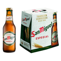San Miguel beer, bottle 0,25 L, 6 pack