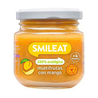 Organic multi fruit pure, 4+ m, Smileat, jar, 130 gr