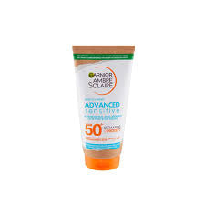 Sun cream SPF50, Garnier Ambre Solaire, tube, 175 ml