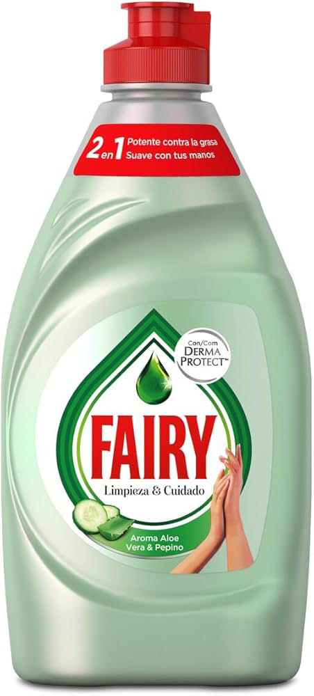 Washing up liquid, Aloevera, Fairy, 340 ml